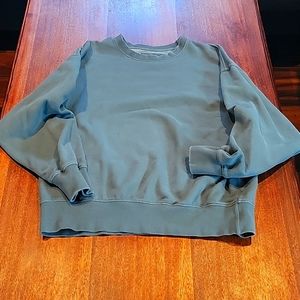 Women size Small- American Eagle Forest green Sweatshirt